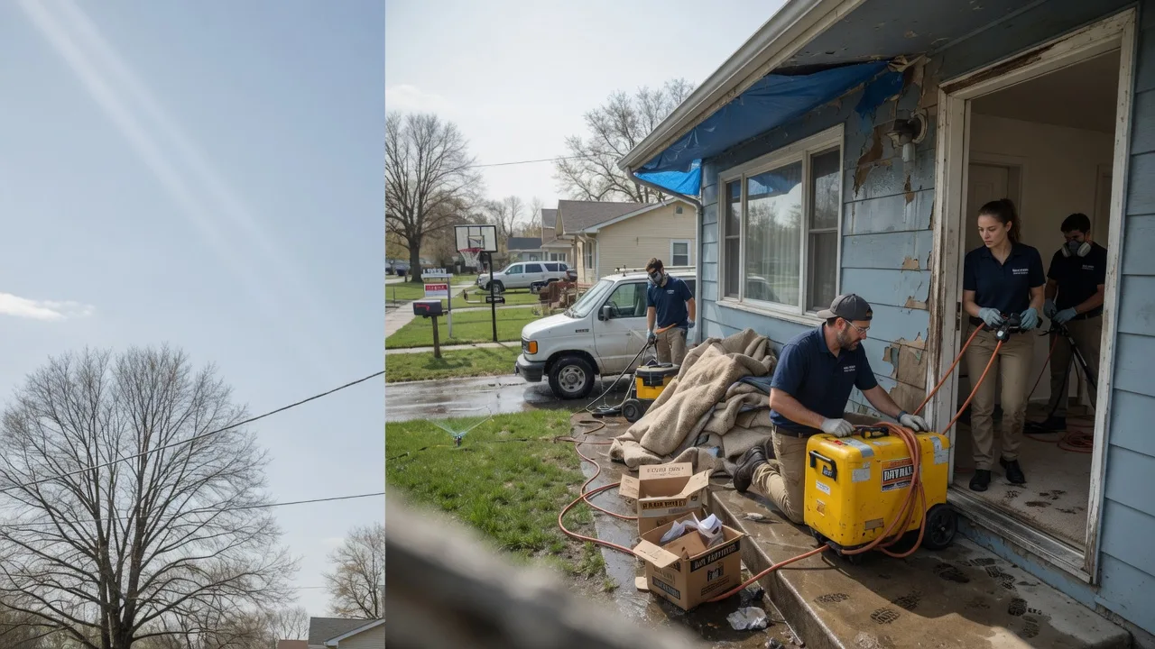 Basement Flood Cleanup in Brookhaven, PA near me